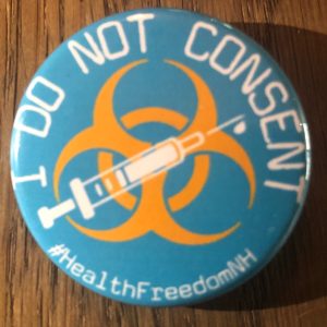 I Do Not Consent - Button