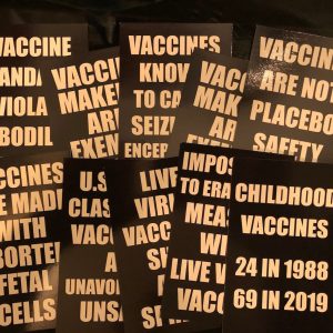 Vaccine Fact -- Activist Cards