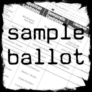 sample ballot